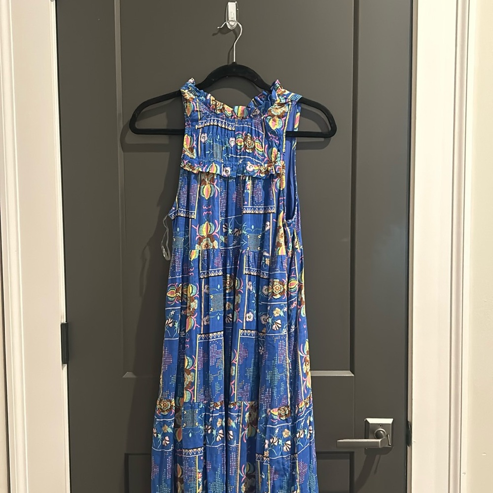 Entro Blue Maxi Dress